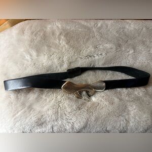 Chico’s Silver and Black Belt 🌵Small